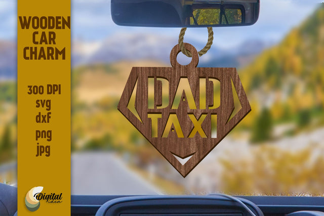 Charms Laser. Wooden Car Charms Laser Cut. Wooden Keychain SVG Evgenyia Guschina 