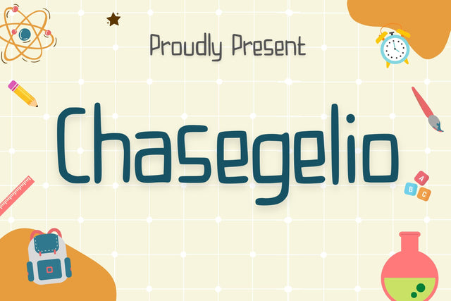 Chasegelio Handwriting Font Font Aisyah 