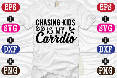 Chasing Kids is My CarRdIO SVG Nurstore 