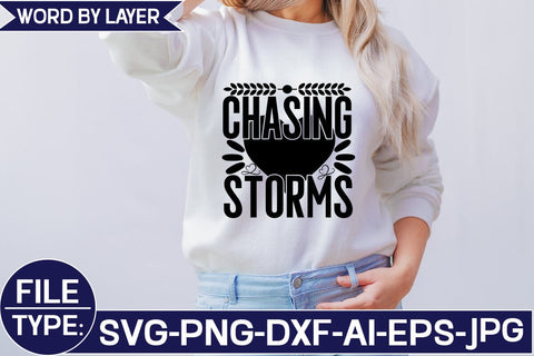 Chasing Storms SVG Cut File SVG Studio Innate 
