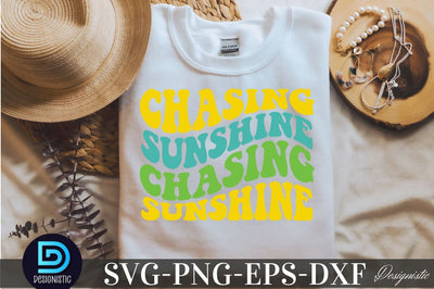 Chasing Sunshine, Summer SVG SVG DESIGNISTIC 