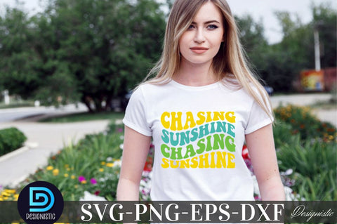 Chasing Sunshine, Summer SVG SVG DESIGNISTIC 