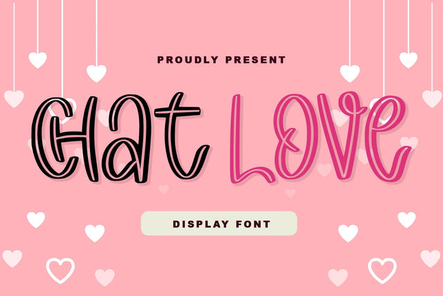 Chat Love Font Sakha Design Studio 