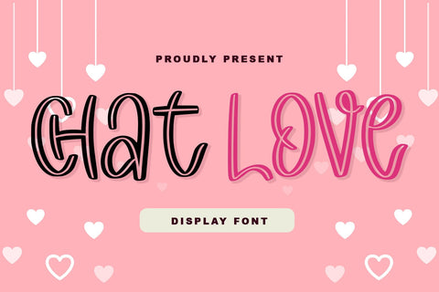 Chat Love Font Sakha Design Studio 