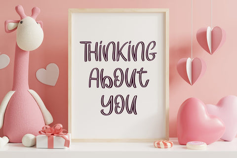 Chat Love Font Sakha Design Studio 