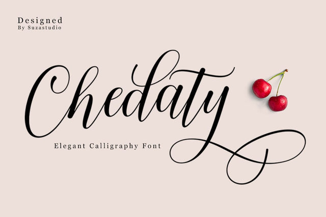 Chedaty Font Suza Studio 