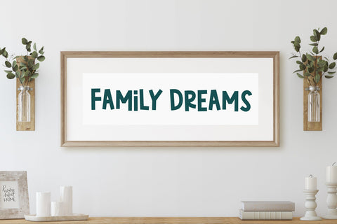 Cheeky Chic | Bounce Sans Serif Font Jimtype Studio 