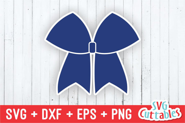 Cheer Bow SVG Svg Cuttables 