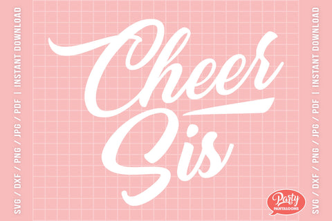 CHEER BUNDLE 01 | cheerleading SVG bundle SVG Partypantaloons 