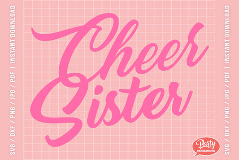 CHEER BUNDLE 02 | cheerleading SVG bundle SVG Partypantaloons 