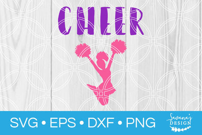 Cheer Cheerleader SVG SavanasDesign 