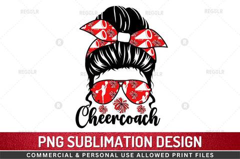 Cheer coach Sublimation Design Sublimation Regulrcrative 