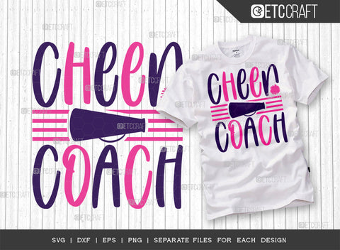 Cheer Coach SVG Bundle, Cheerleading Svg, Cheer Svg, Cheer Life Svg, Cheer Team Svg, Cheer Quotes, ETC T00149 SVG ETC Craft 