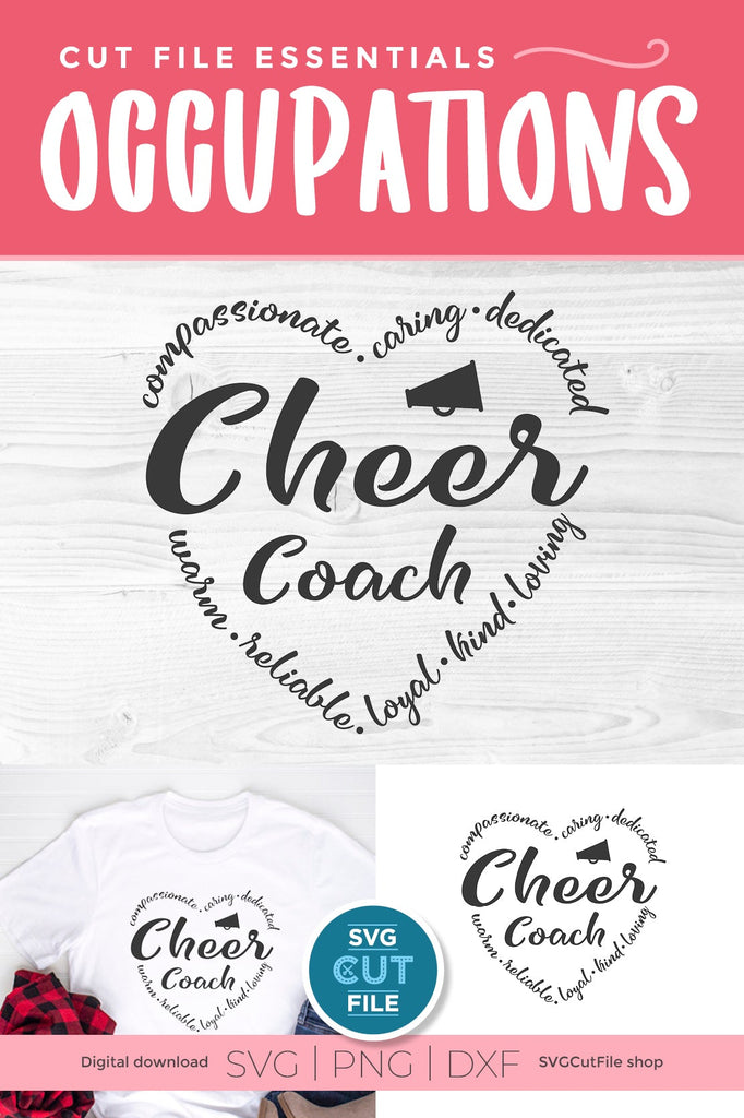 Cheer coach svg, coach svg, cheer coach appreciation - So Fontsy