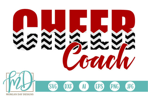 Cheer Coach SVG Morgan Day Designs 