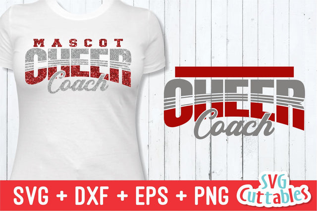 Cheer Coach Template 0044 | SVG Cut File SVG Svg Cuttables 