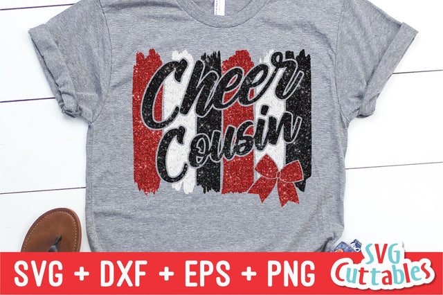 Cheer Cousin Svg Cuttables 