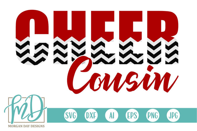Cheer Cousin SVG Morgan Day Designs 