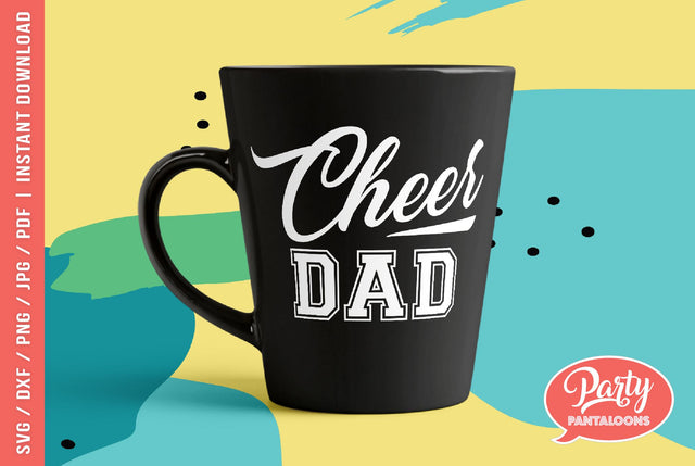 CHEER DAD | cheerleader dad SVG SVG Partypantaloons 