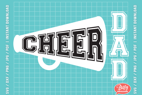 CHEER DAD | cheerleader dad SVG SVG Partypantaloons 