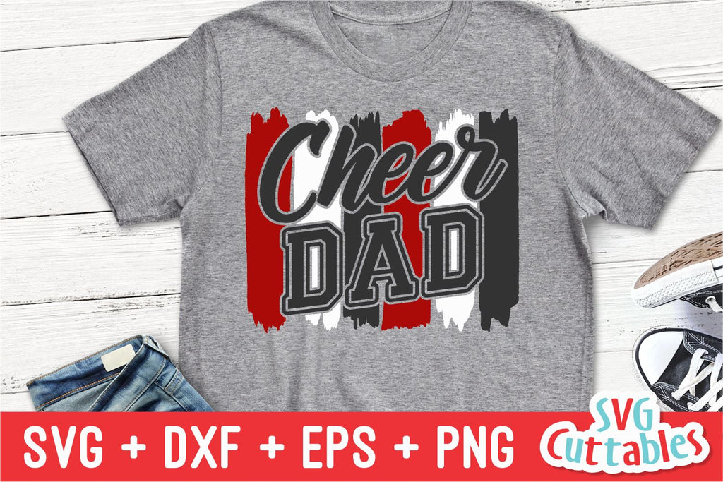 Cheer Dad svg - Cheer Dad Cut File - Cheer Bow svg - dxf - eps - png ...