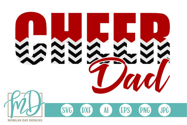 Cheer Dad SVG Morgan Day Designs 