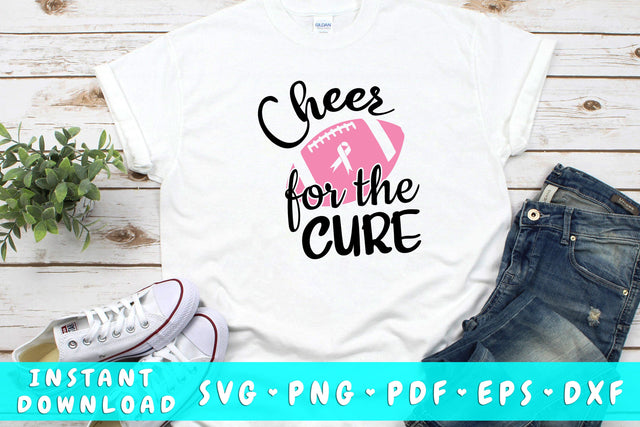 Cheer For The Cure SVG SVG HappyDesignStudio 