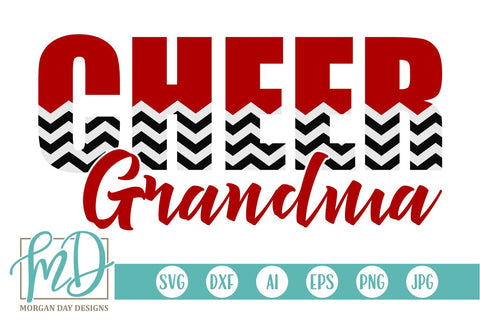 Cheer Grandma SVG Morgan Day Designs 