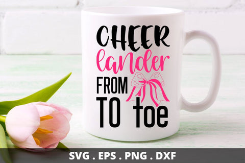 Cheer lander from to toe SVG Designangry 