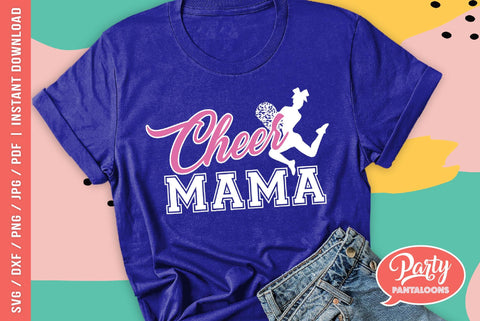 CHEER MAMA | cheerleader mama SVG SVG Partypantaloons 