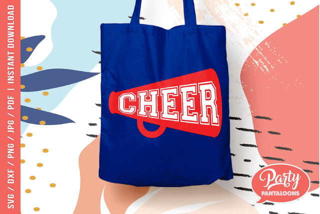 CHEER MEGAPHONE | cheerleading SVG SVG Partypantaloons 