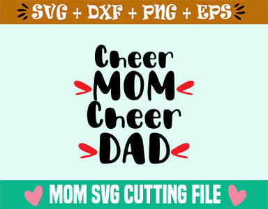 Cheer Mom Cheer Dad SVG SVG Studio 