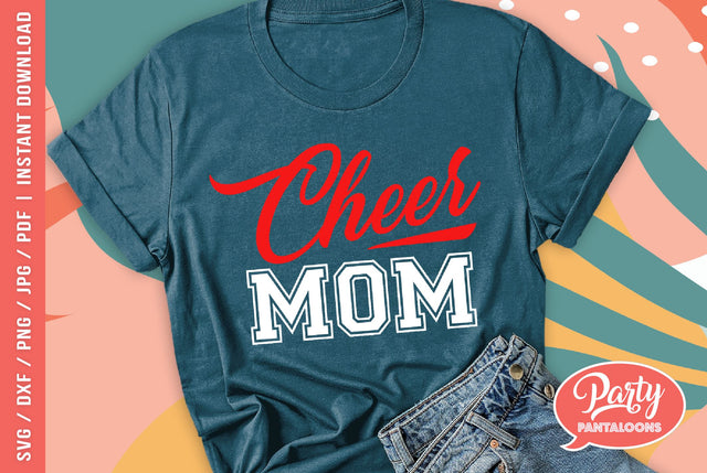 CHEER MOM | cheerleader mama SVG SVG Partypantaloons 