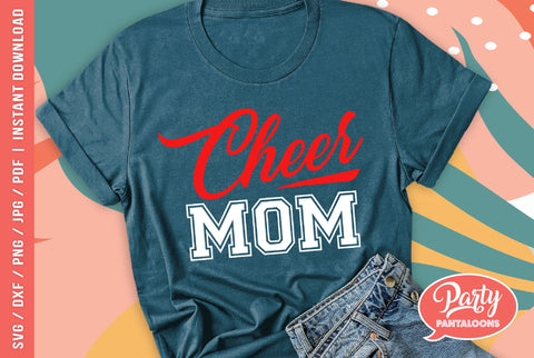 CHEER MOM | cheerleader mama SVG SVG Partypantaloons 