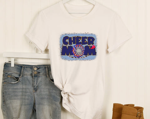 Cheer Mom PNG For Sublimation, Cheer Mom Shirt PNG, Cheer Mom Design Sublimation HappyDesignStudio 