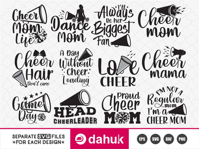 Cheer mom shirt, Cheer mom svg, cheer mom, cheer shirt, cheerleader svg, cheer mom gift, cheerleader mom, cheer life svg, proud cheer mom svg, megaphone svg, cheer megaphone svg SVG dahukdesign 