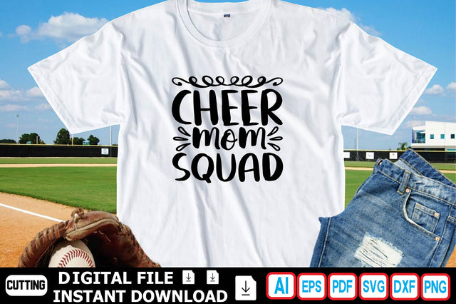 CHEER MOM SQUAD SVG Craftlabsvg24 