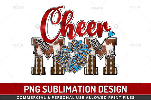 Cheer mom Sublimation Design Sublimation Regulrcrative 