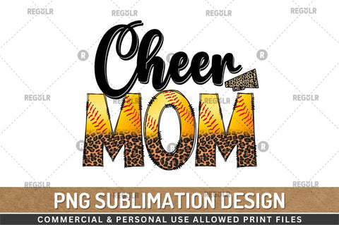 Cheer mom Sublimation Design Sublimation Regulrcrative 