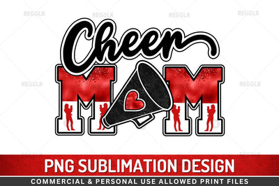 cheer mom Sublimation Design Sublimation Regulrcrative 