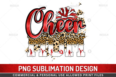 Cheer mom Sublimation Design Sublimation Regulrcrative 