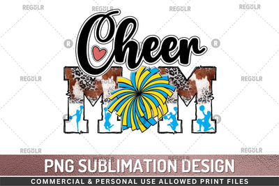 Cheer mom Sublimation Design Sublimation Regulrcrative 