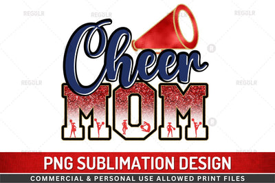 Cheer mom Sublimation Design Sublimation Regulrcrative 