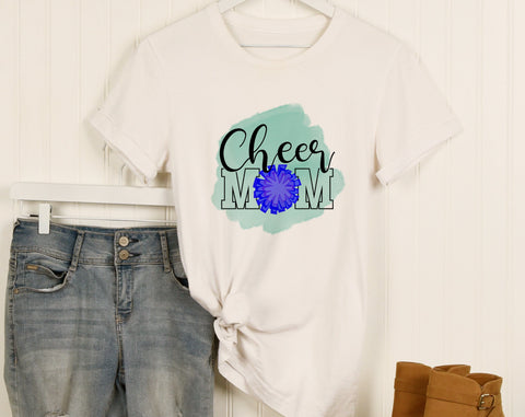 Cheer Mom Sublimation Designs Bundle, 6 Designs, Cheer Mom PNG Files, Cheer Mama PNG, Loud And Proud Cheer Mom PNG Sublimation HappyDesignStudio 