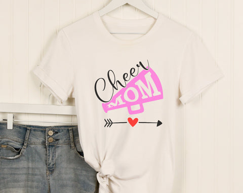 Cheer Mom SVG Bundle, 6 Designs, Cheer Mama SVG, Cheer Mom Messy Bun SVG, My Favorite Cheerleader Calls Me Mom SVG, Loud And Proud Cheer Mom SVG SVG HappyDesignStudio 