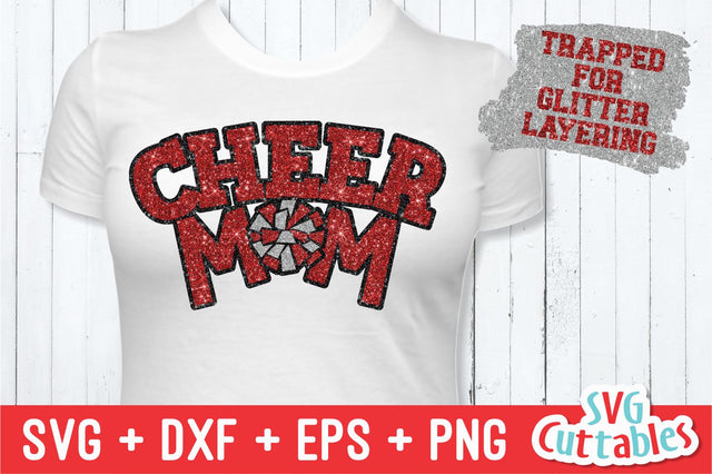 Cheer Mom Svg Cuttables 