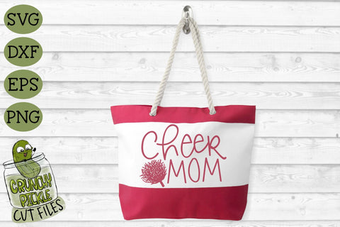 Cheer Mom SVG File SVG Crunchy Pickle 