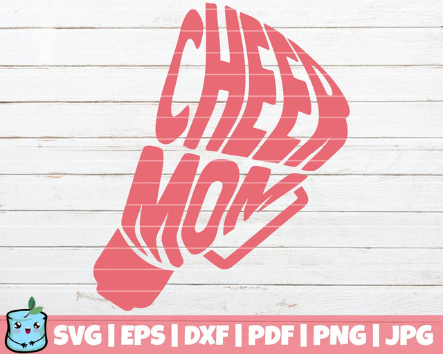 Cheer Mom SVG MintyMarshmallows 