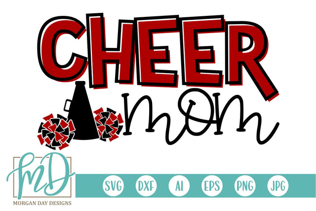 Cheer Mom SVG Morgan Day Designs 
