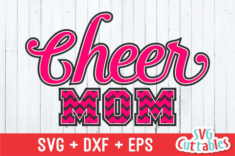 Cheer Mom SVG Svg Cuttables 